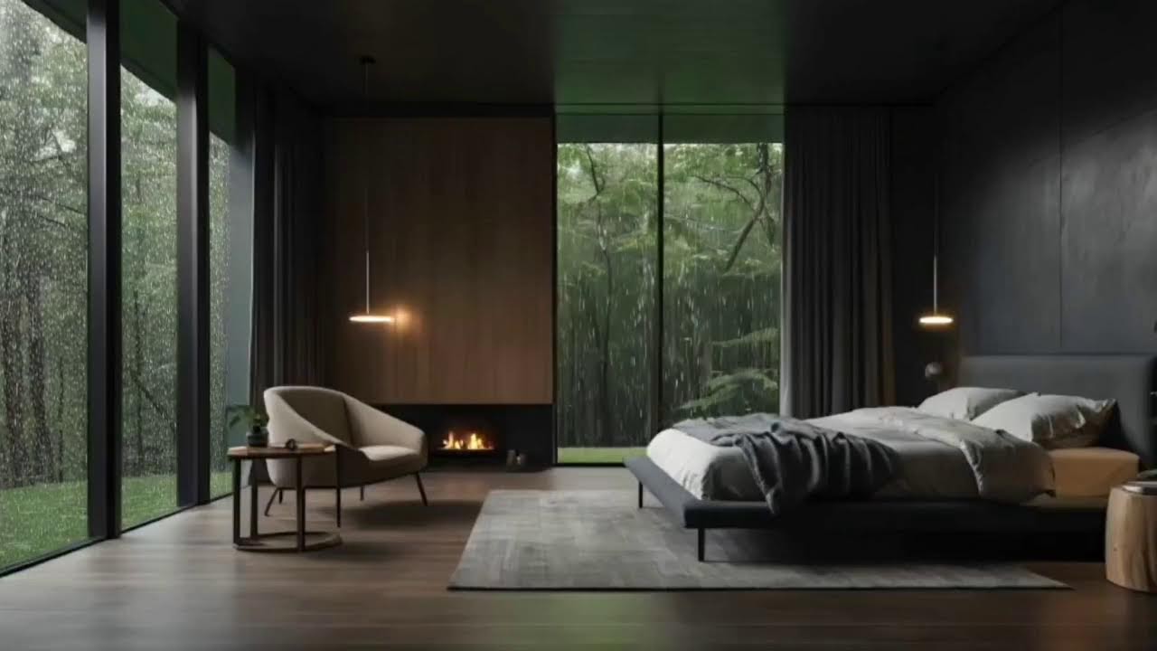 Deep Sleep and Stress Relief for a Peaceful Rainy Day – Relax the Mind, Body, and Help You Meditate