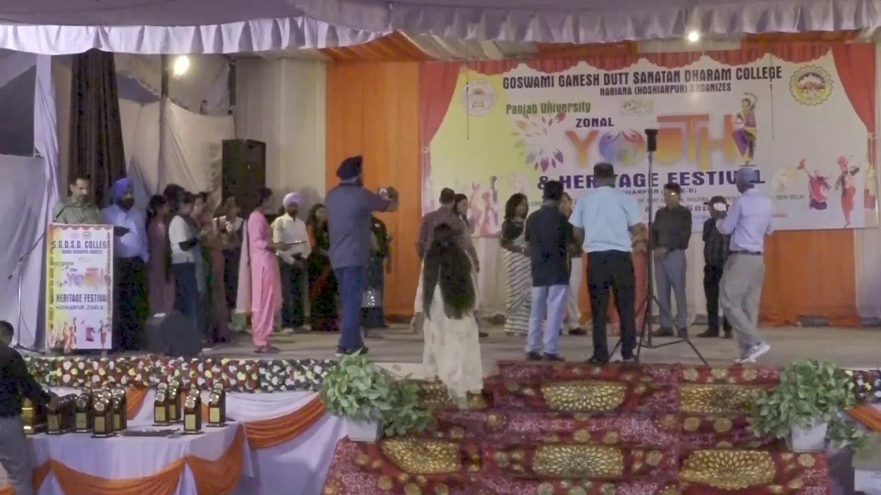 G.G.D.S.D. COLLEGE HARIANA YOUTH FESTIVAL LIVE DAY 3