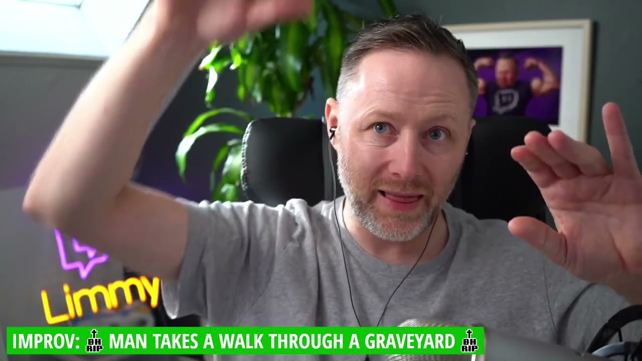 Limmy Improv: Man Takes A Walk Through A Graveyard [2020-09-25]