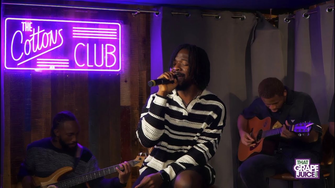Johnny Drille Covers Ed Sheeran 'Perfect' (Live on That Grape Juice)