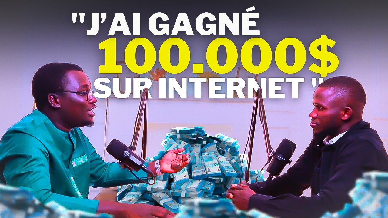 Il Gagne 10 MILLIONS Par mois sur internet - L'Incroyable Interview Avec @AmadouFinances