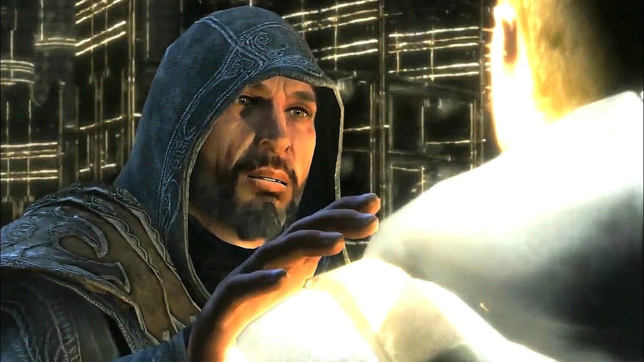 Эцио разговаривает с Дезмондом &mdash; финальная сцена Assassin's Creed Revelations HD