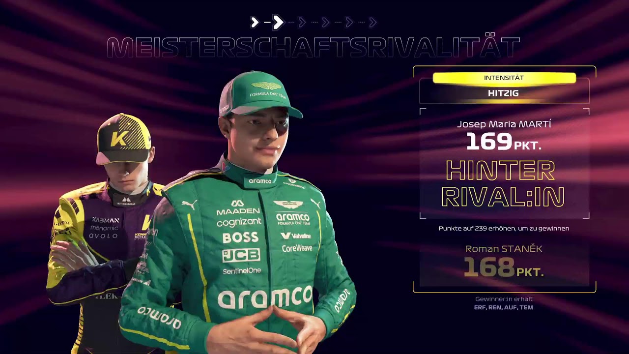 F1 2025 COOP Karriere Belgien Rennen