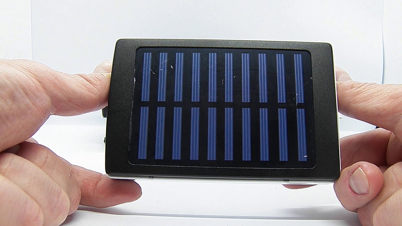 Зарядное устройство на солнечной батарее - Smart Solar Power Bank 20000 mAh
