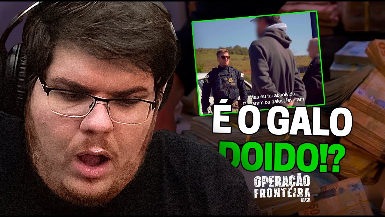 CASIMIRO REAGE: OPERAÇÃO FRONTEIRA T2 #7 - A BAGAÇA NÃO TA NO BOLSO... | Cortes do Casimito