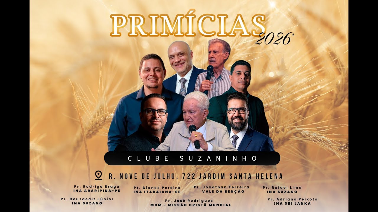 PRIMÍCIAS DIA 2 - PR. JONATHAN FERREIRA