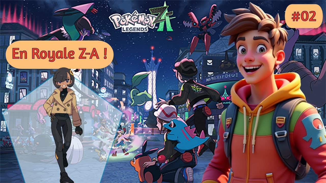 Je débloque les quêtes secondaires  sur pokémon legendes Z-A (épisode 2)