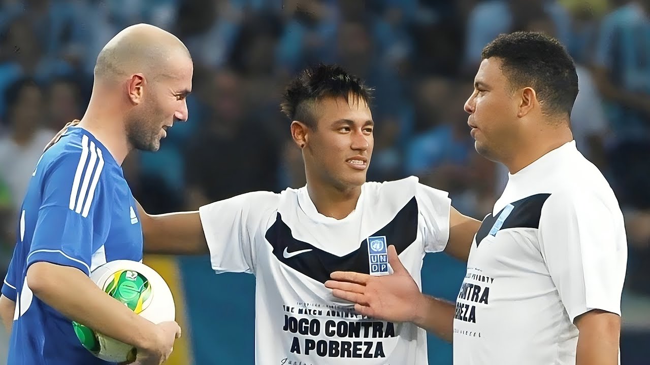 120KG Ronaldo Phenomenon, 40 year old Zidane & Young Neymar Insane Show