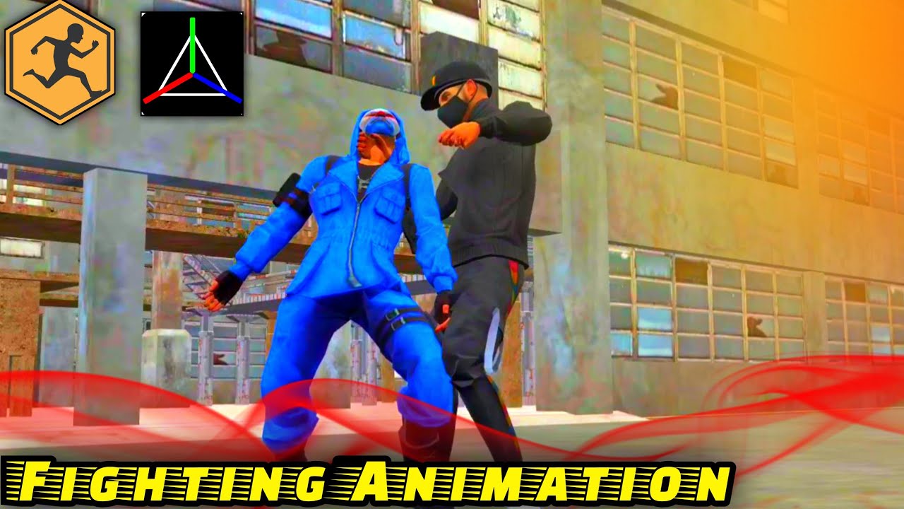 3D Fighting Animation Editing Tutorial On Android || Prisma3d Tutorial ||