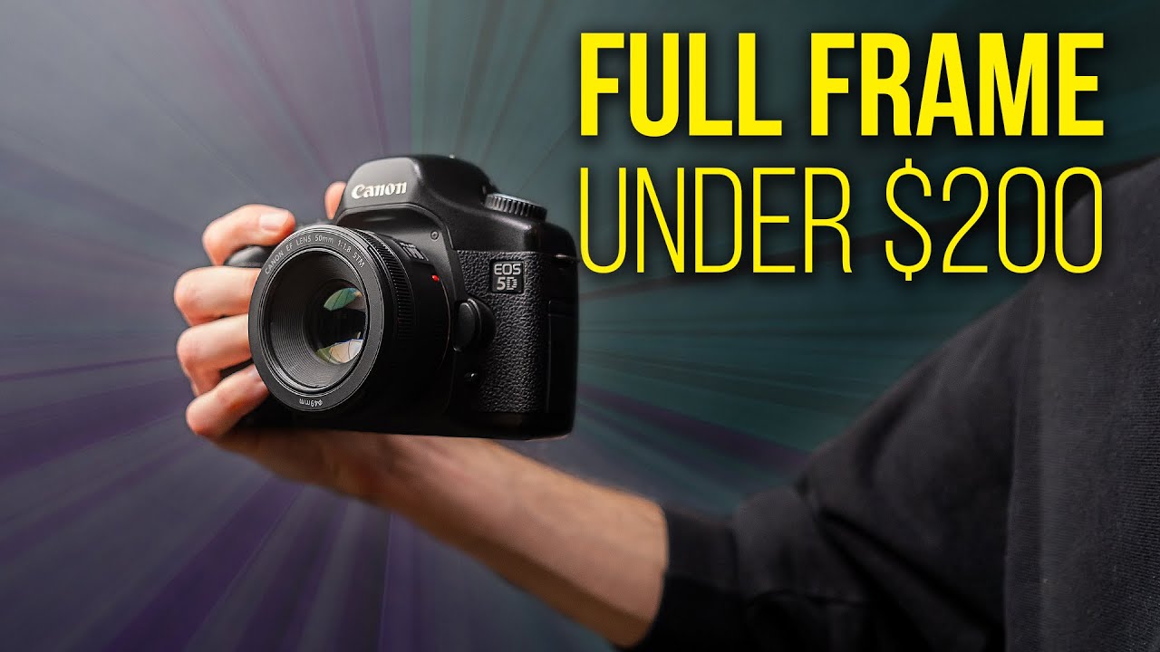 Full Frame For Under $200! (Canon 5D Classic)