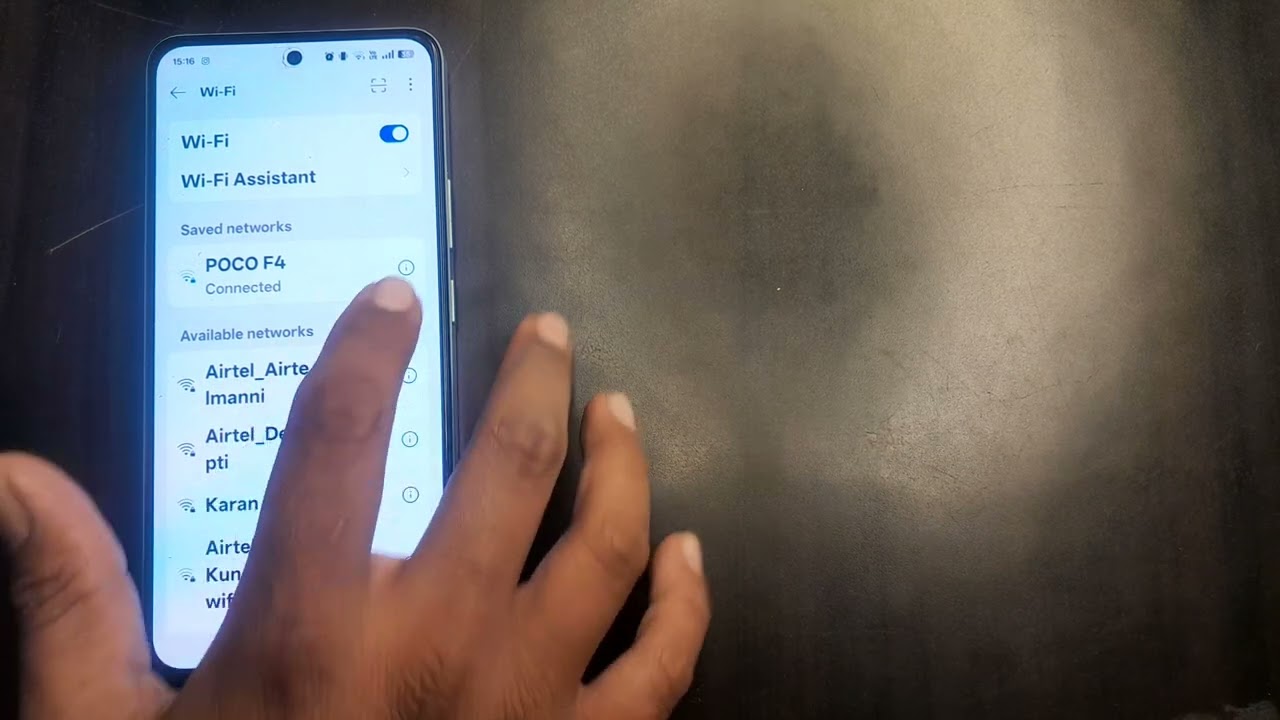 Qr code sa wifi kaisa share kare Realme 15t 5g me,how to see wifi password