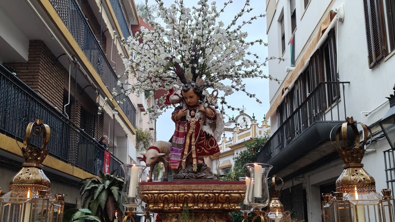 Procesion de el pastorcillo divino del redil de la divina pastora de capuchinos 