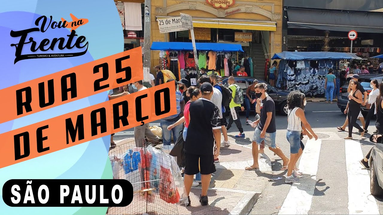 RUA 25 DE MARÇO + GALERIA PAGÉ EM SÃO PAULO