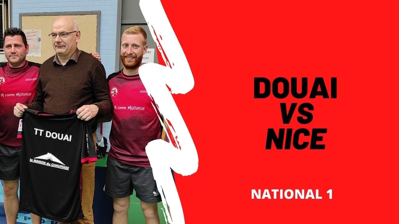 Nationale 1 | Douai VS Nice | tennis de table | 04/2022