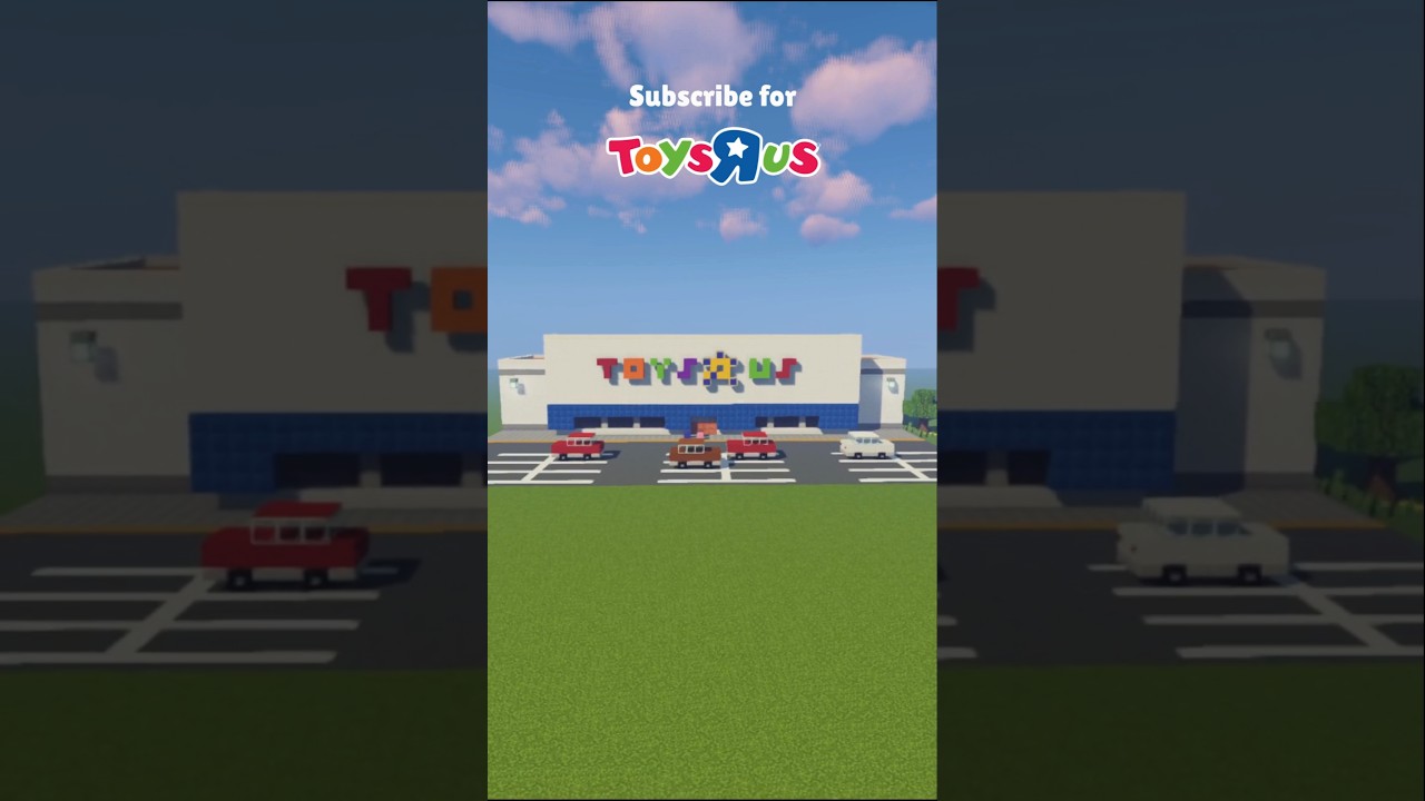 Build a Toys R Us in Minecraft! #minecraft #toysrus