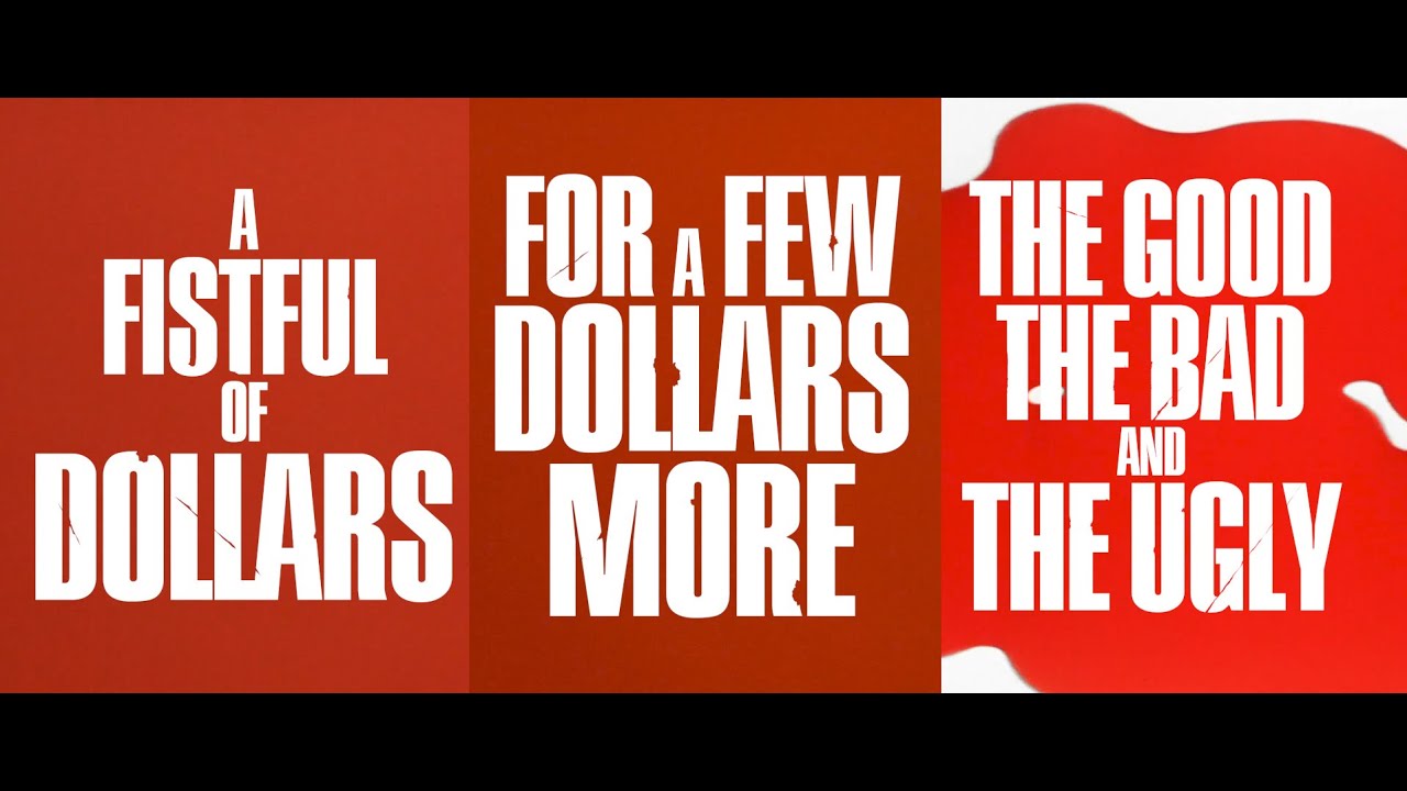 The Dollars Trilogy (1964-1966) Tribute Trailer