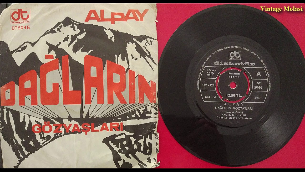 Alpay - Dağların Gözyaşları 1972 (Analog Plak Kaydı)