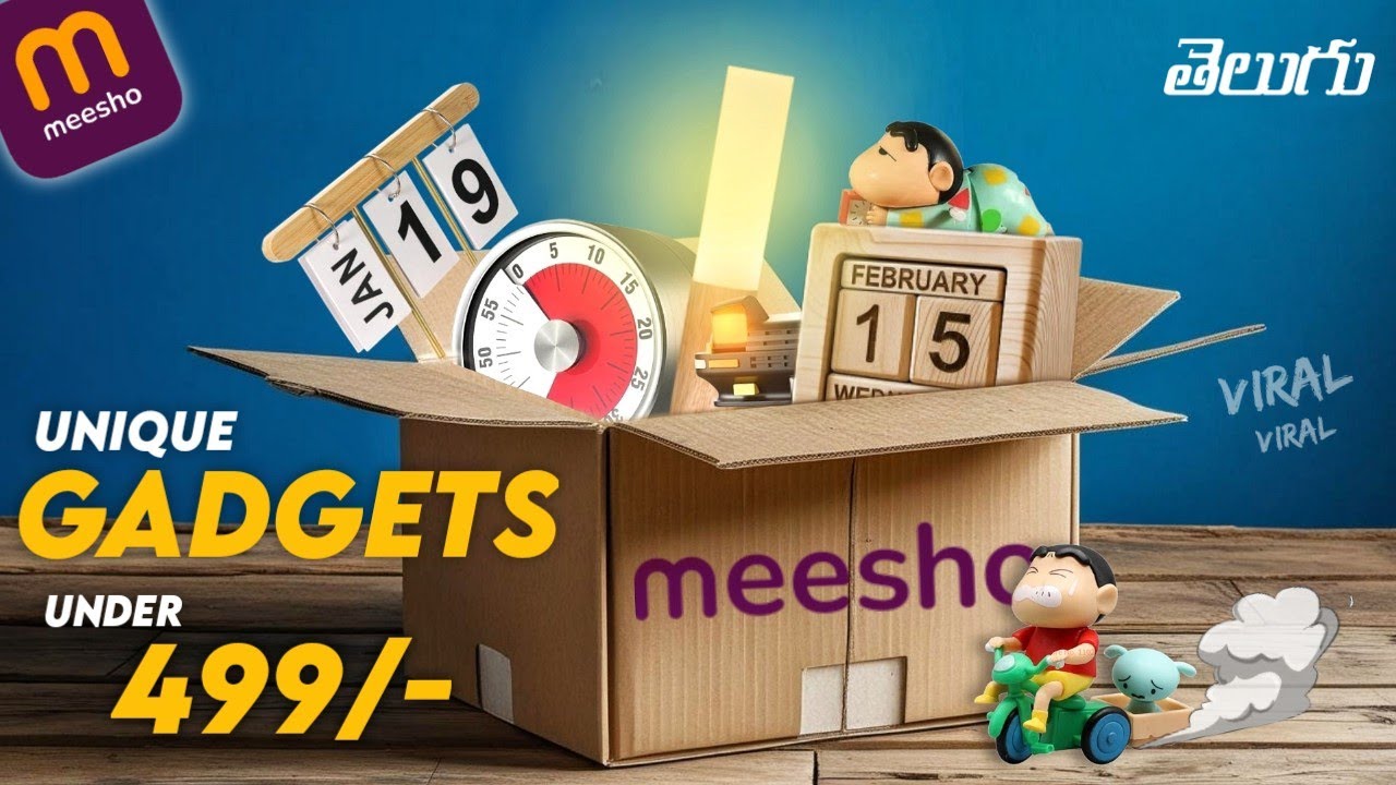 I Tried Unique Gadgets From Meesho Under 500 || In Telugu 