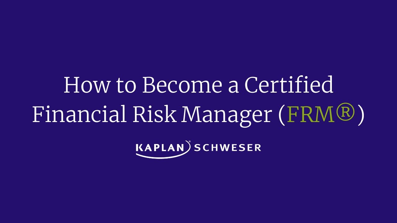 How to Become a Certified Financial Risk Manager (FRM&reg;)