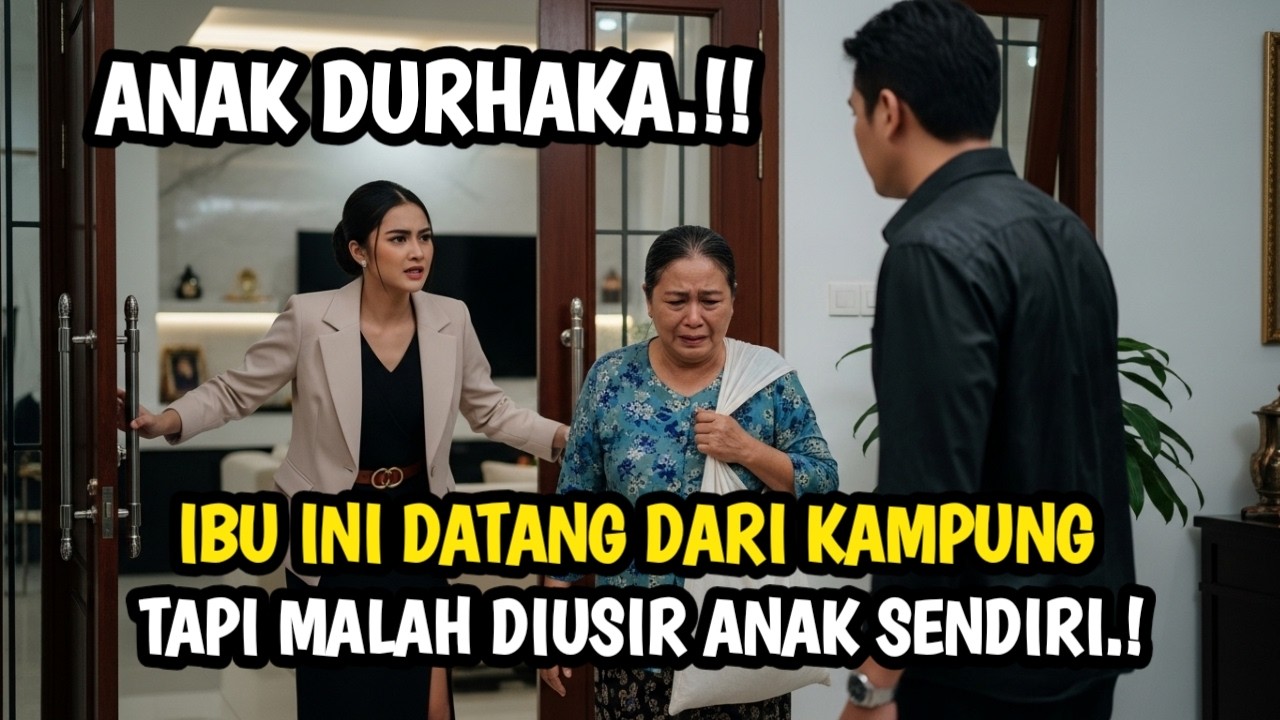 IBUNYA DATANG KE RUMAH MEWAH… TAPI DIA MENGUSIRNYA! Tak Lama Kemudian Hidupnya Hancur Total…