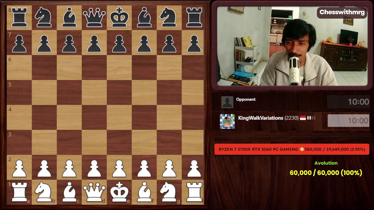 Play Chess & Review The game | Ngobrol + Catur With Mr.G