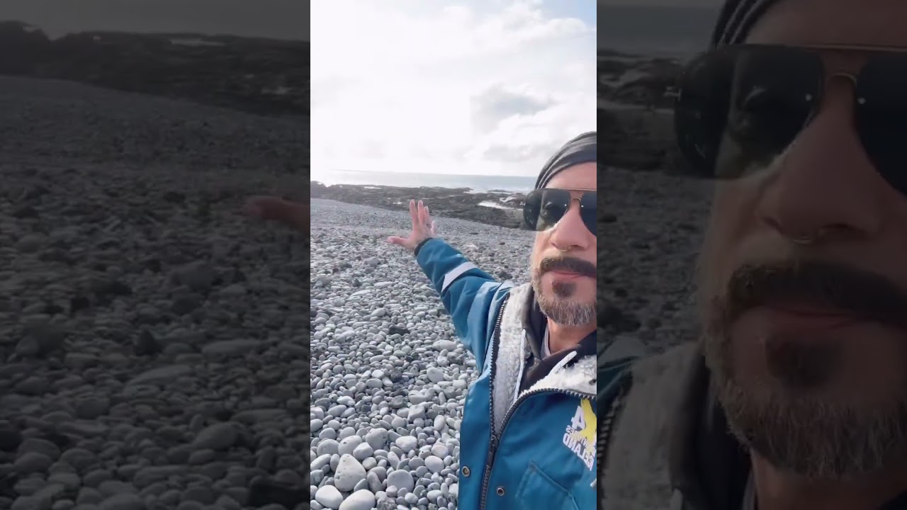 AJ McLean in Iceland