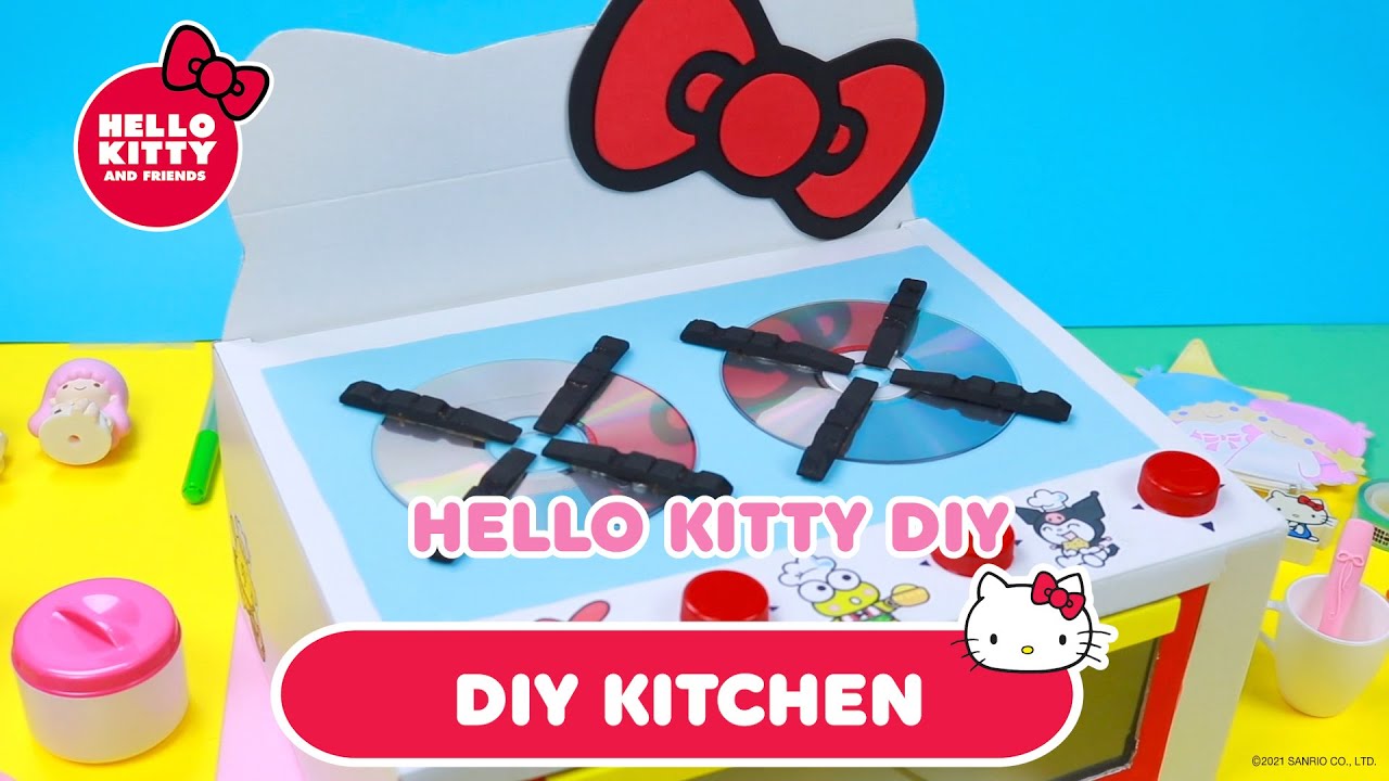Hello Kitty Mini-Kitchen | Hello Kitty DIY