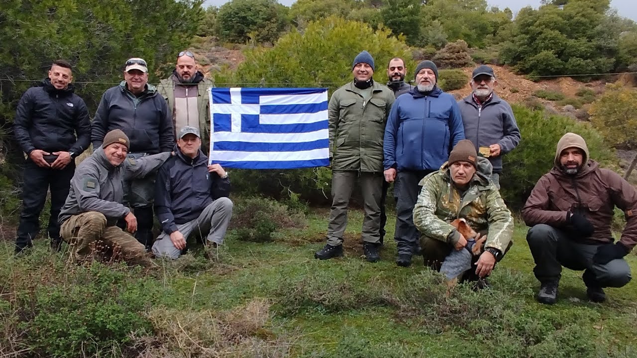 Μια εξόρμηση που δείχνει την ομάδα 