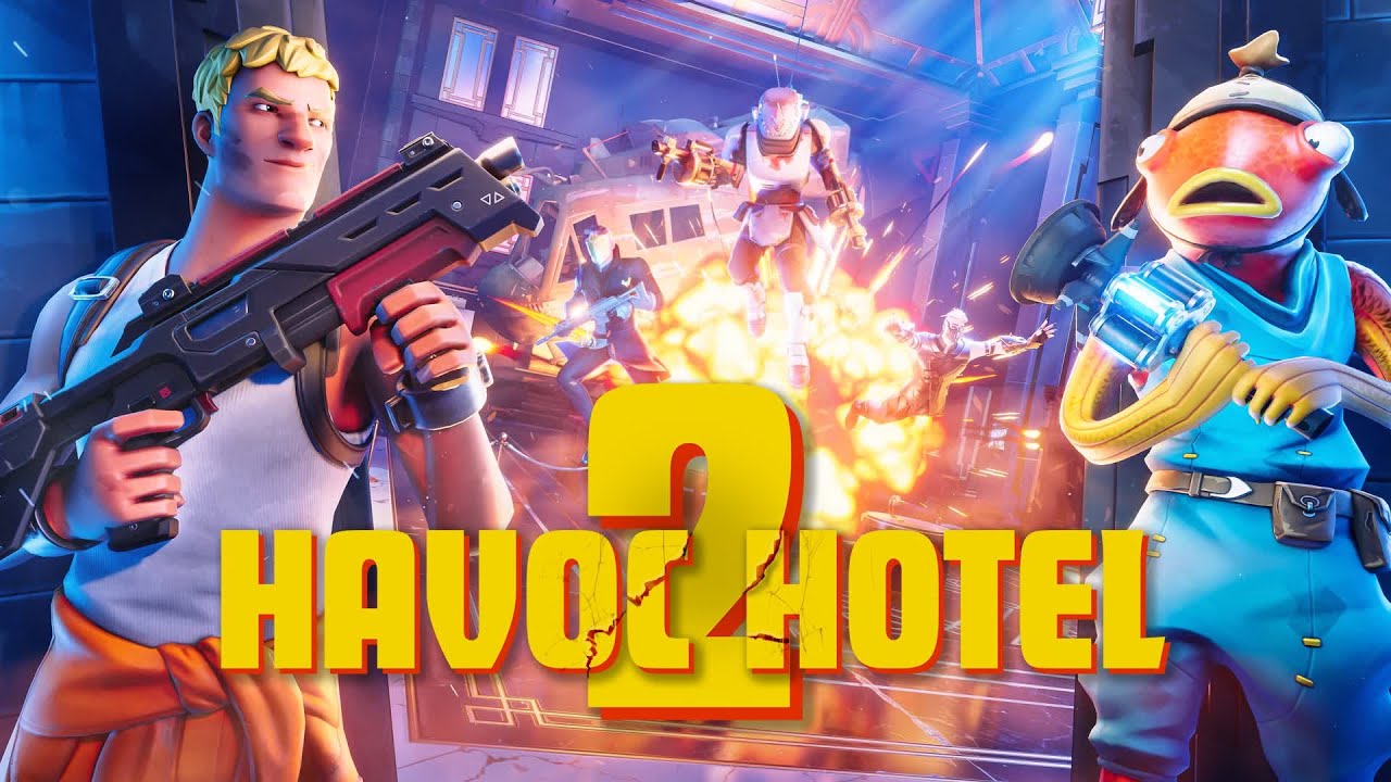 FORTNITE HAVOC HOTEL 2 [ROGUELIKE] ⚔️ 25/25 ROOMS, 18/20 RESCUE 🐐 SOLUTION - MAP CODE 7996-5597-0868