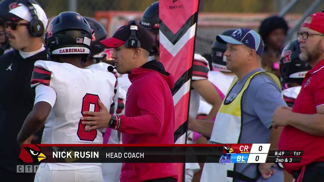 Prep Football: Coon Rapids at Blaine 10.10.24