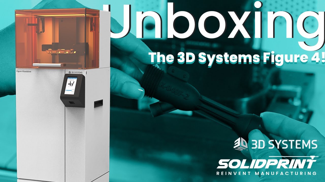 Unboxing The 3D Systems Figure 4! #Unboxing #3DSystems #SolidPrint3D