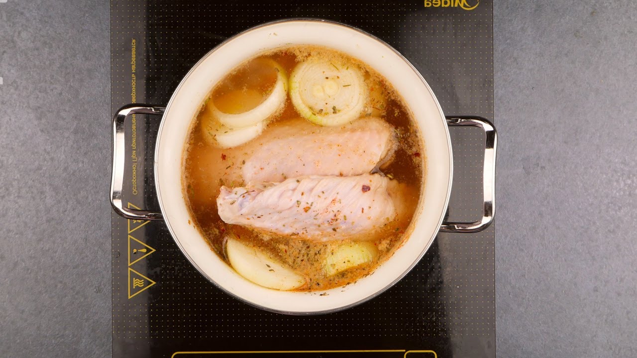 How to Boil Turkey Wings