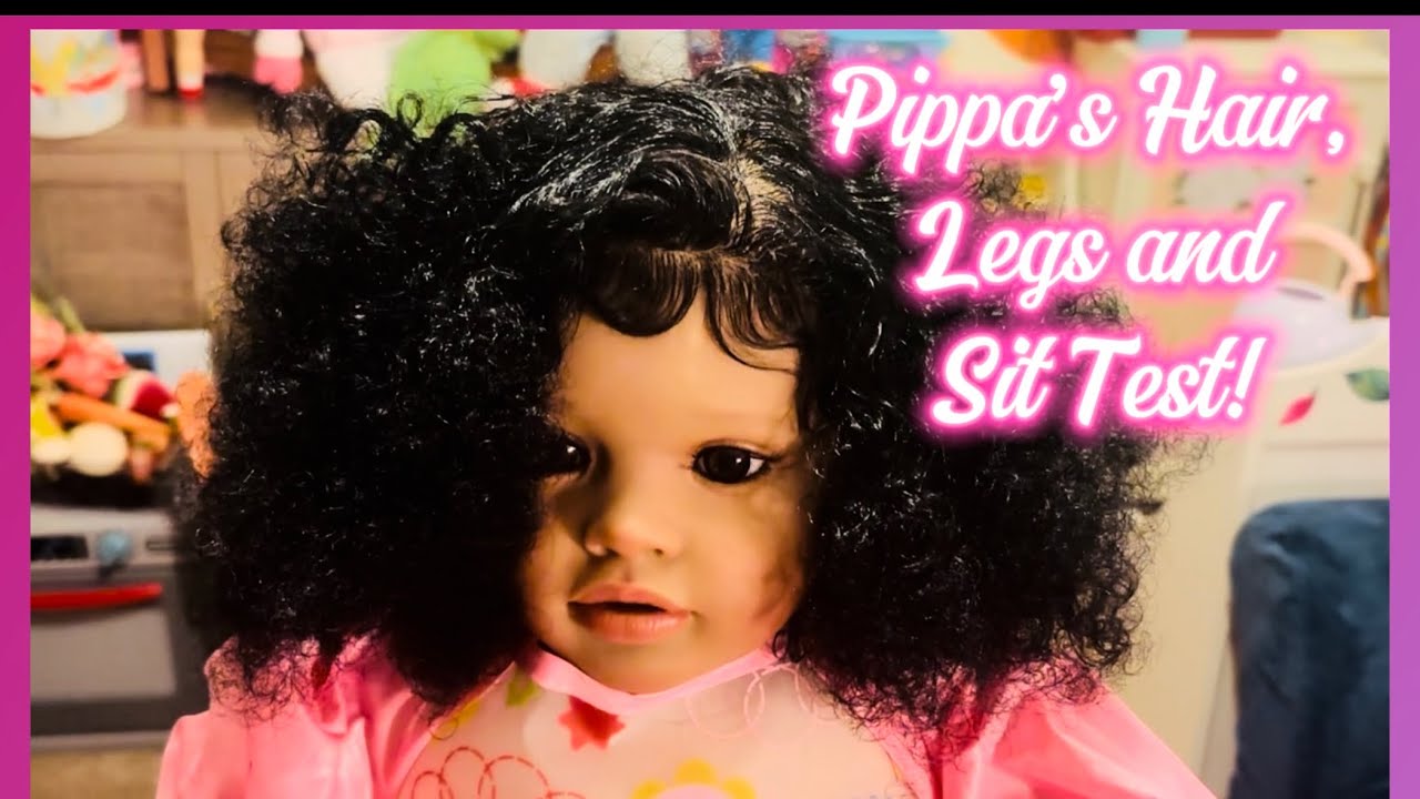 ￼ Amazon Reborn Doll Pippa -Hair Trim and Leg Chat