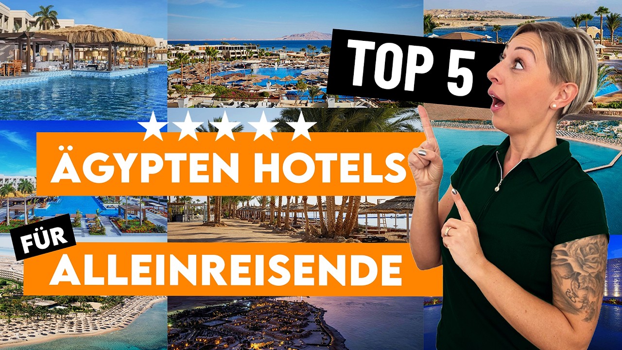 Top 5 der BESTEN All Inclusive Hotels in Ägypten für Alleinreisende | Ägypten Urlaub 2026