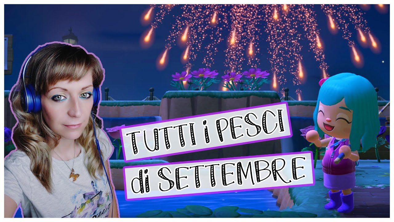 Tutti i pesci che si possono catturare a Settembre ✩ Animal Crossing New Horizons ✩ #NintendoSwitch