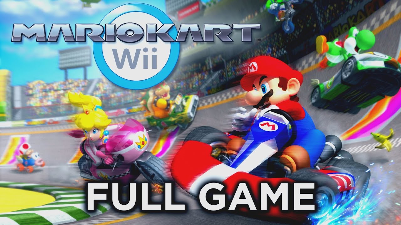 Mario Kart Wii (4K) │ Full Game 100% Walkthrough
