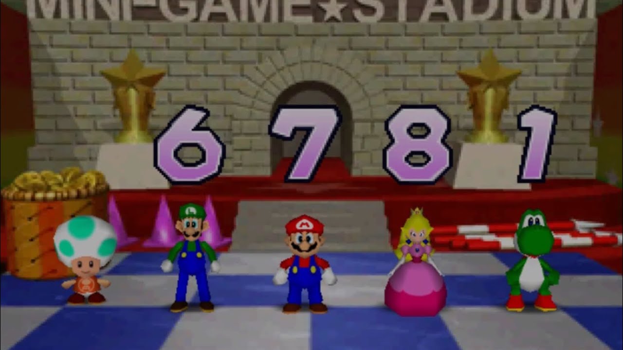 Mario Party 2 Episode 8 - Minigame Trial (Revamped)