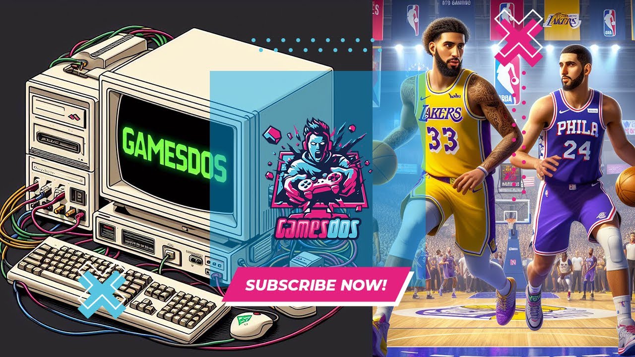 NBA Inside Drive 2000 (Los Angeles Lakers vs Philadelphia 76ers) Gameplay PC HD 1080p