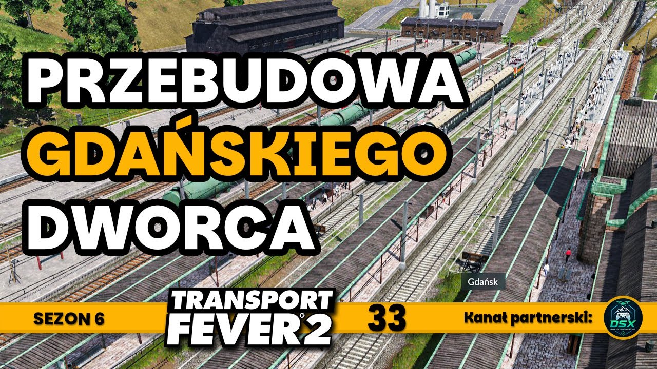 Koleje dużych prędkości w Gdańskui | Własna autorska mapa Polski | TF 2 | 33 PL