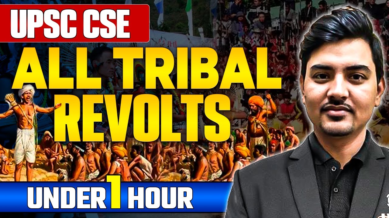 All Tribal Revolts in 1 Hour | Modern History | UPSC Wallah