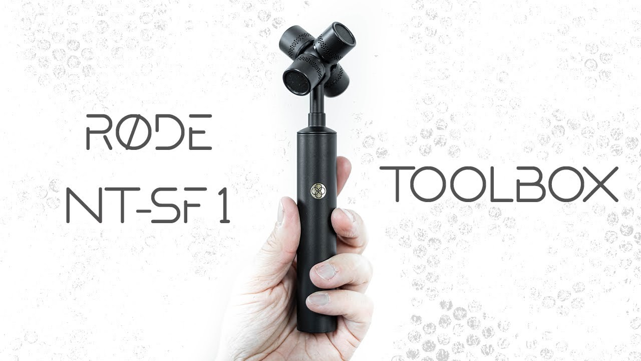 RODE NT-SF1 - LE MICRO AMBISONIC ULTIME!