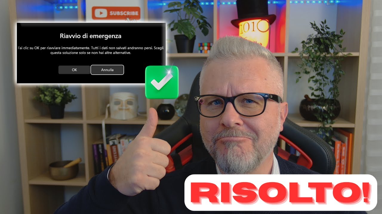 SPEGNIMENTO DI EMERGENZA: la funzione NASCOSTA di Windows per il PC bloccato!
