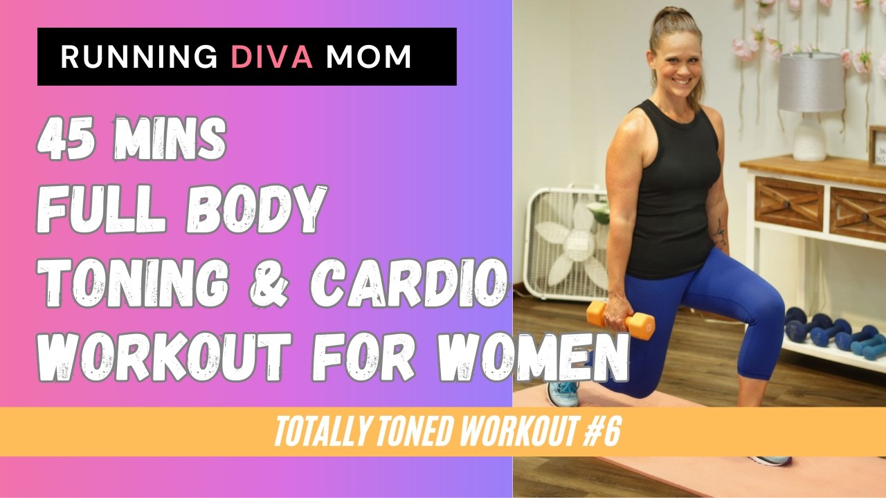 Totally Toned Workout for Women #6 | 5lb weights | full body toning & cardio! [recorded 1/8/2021]