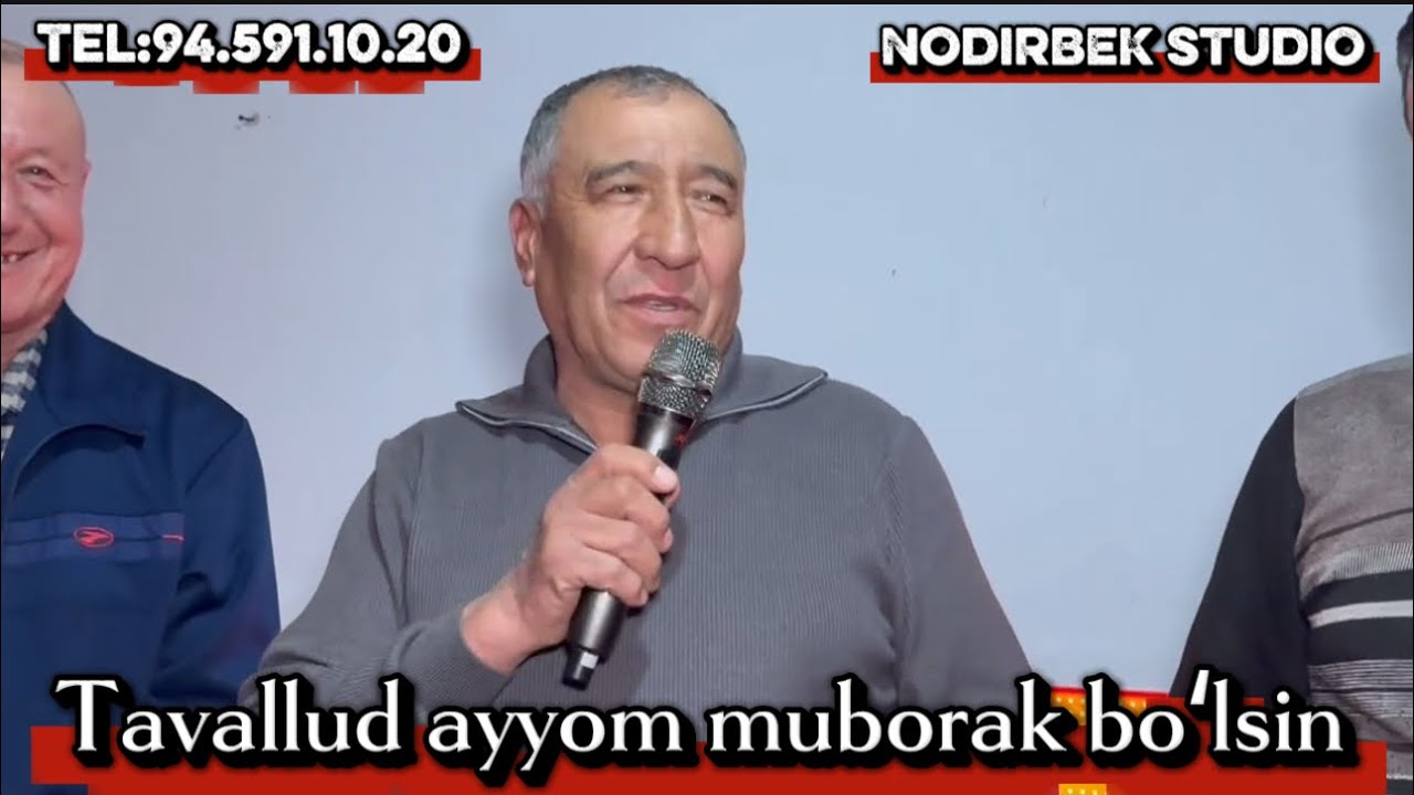 NODIRBEK STUDIO 10.02.2026 Qadamboy aka farzandlari nomidan keldik… Murojaat uchun tel:94.591.10.20
