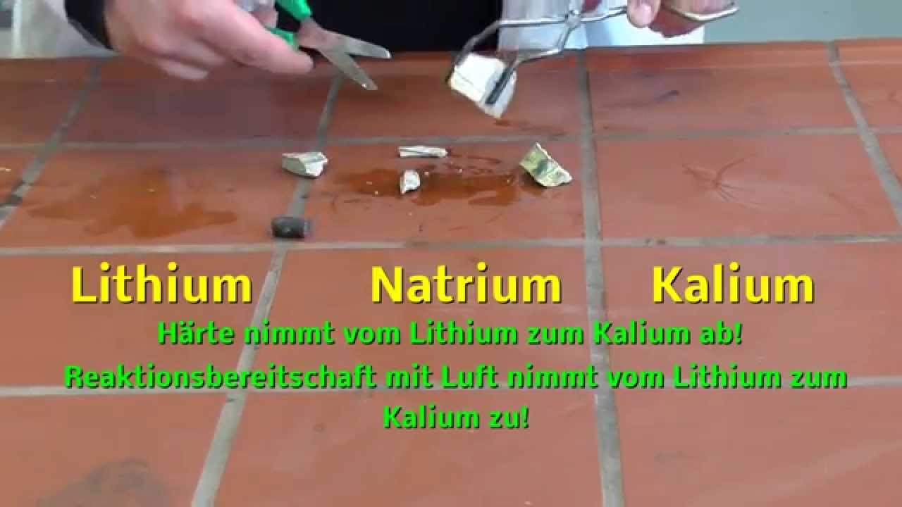 Alkalimetalle