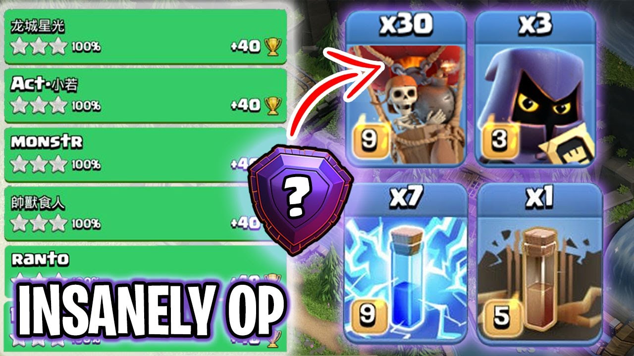 Zap Lalo Everything! LIVE Legends League Hits | #clashofclans