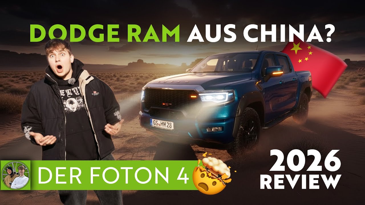 Der FOTON 4 - Luxus Pick-up unter 40 tsd.€? - Review