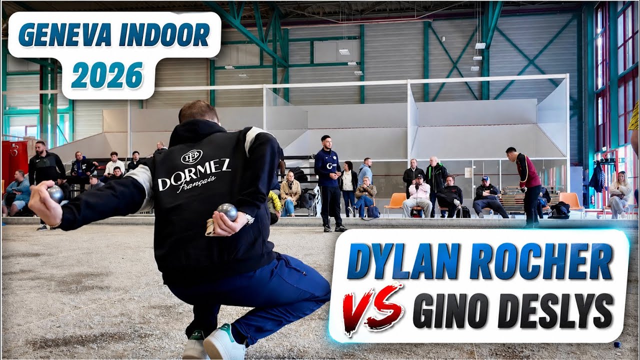 DYLAN ROCHER vs GINO DESLYS EN T&Ecirc;TE &Agrave; T&Ecirc;TE #petanque 