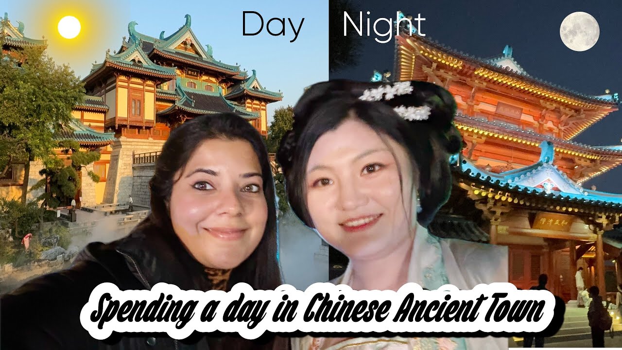 Best Ancient Chinese town🇨🇳, meri favorite travel buddy ke saath! 🌏✨#chinatravelvlog #Mom