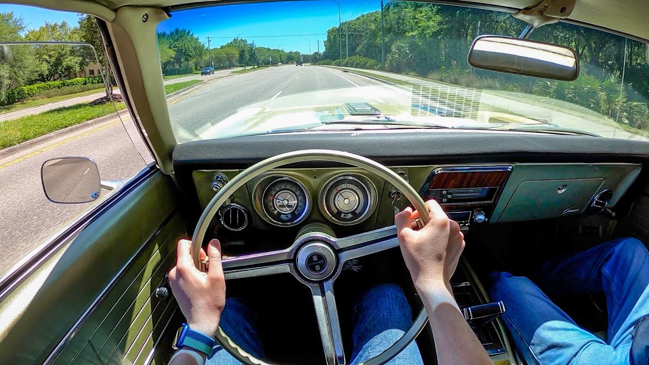 1968 Chevrolet Camaro 327 - POV Test Drive (Binaural Audio)